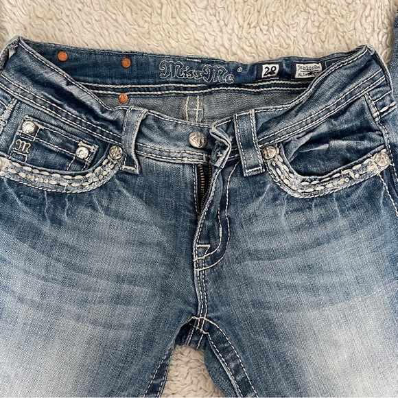 Miss Me Boot Cut Jeans Size 28 - Picture 3 of 15